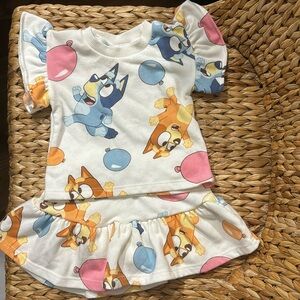 Bluey Skort Set